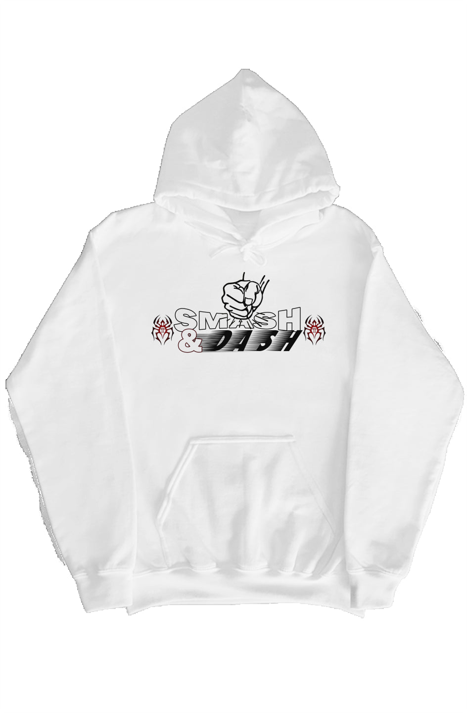 This Black Spider Smash & Dash hooded sweatshirt
