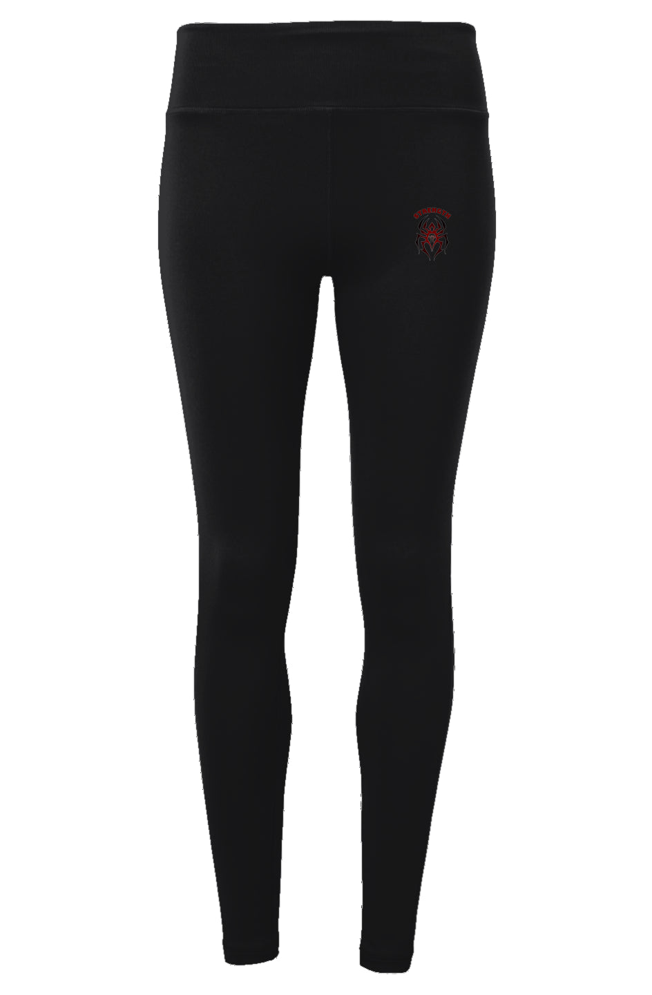 Black Spider Strength Ladies' Performance Leggings