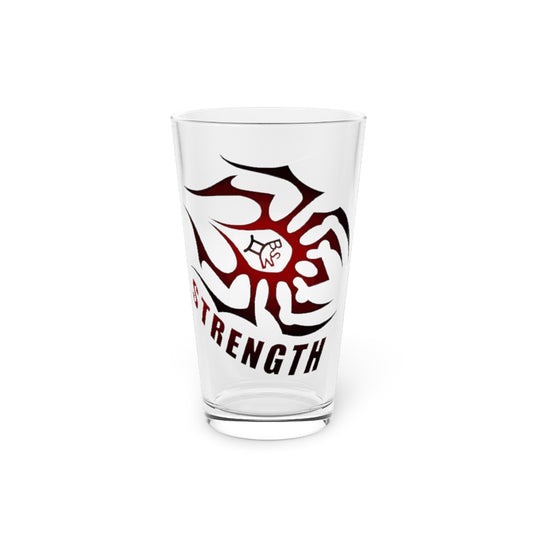 Strength Pint Glass, 16oz