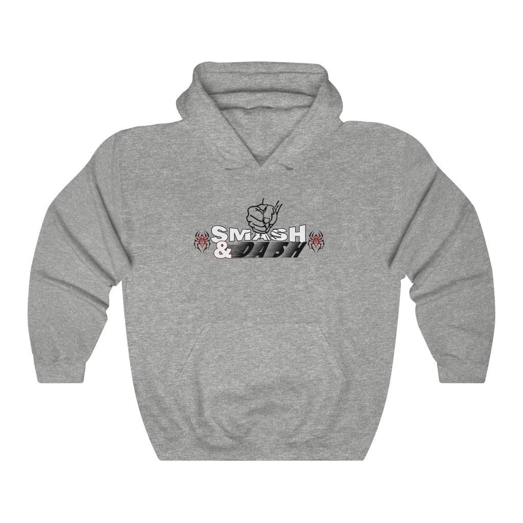 Black Spider Smash & Dash Unisex Heavy Blend™ Hooded Sweatshirt