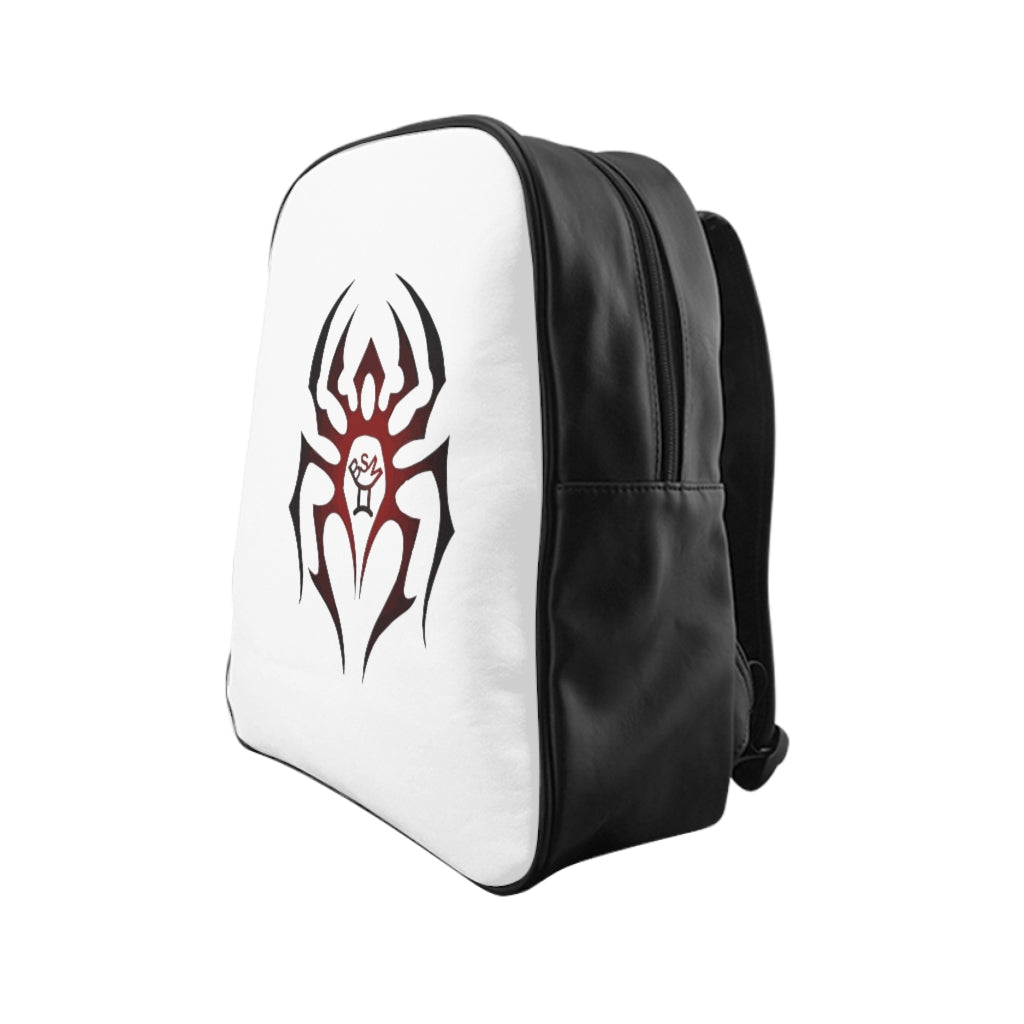 Black Spider School Backpack