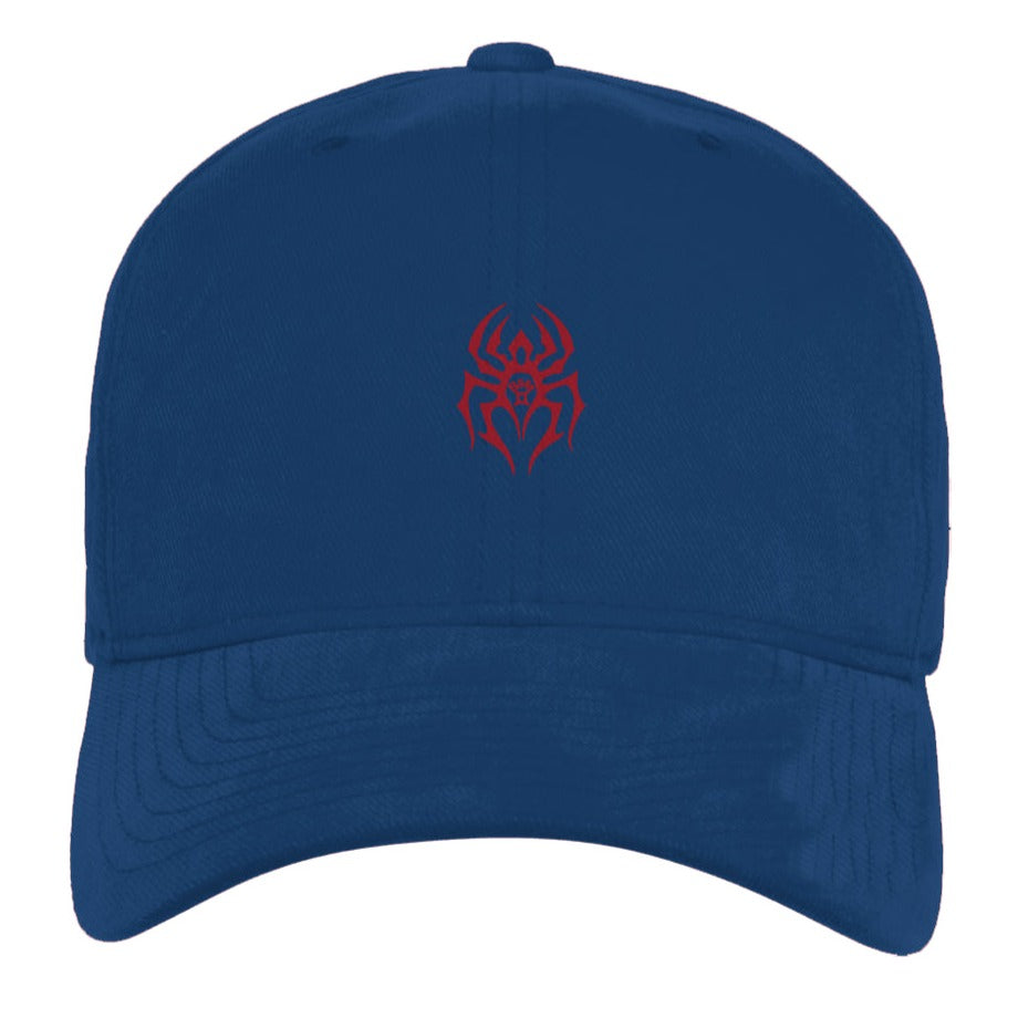 Red BSM Brushed Twill Cap - Navy