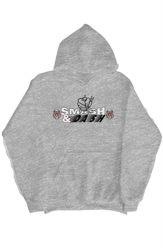 This Black Spider Smash & Dash hooded sweatshirt