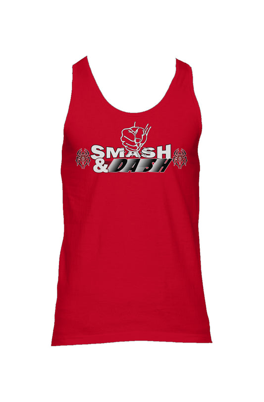 Black Spider Smash & Dash Unisex Jersey Tank