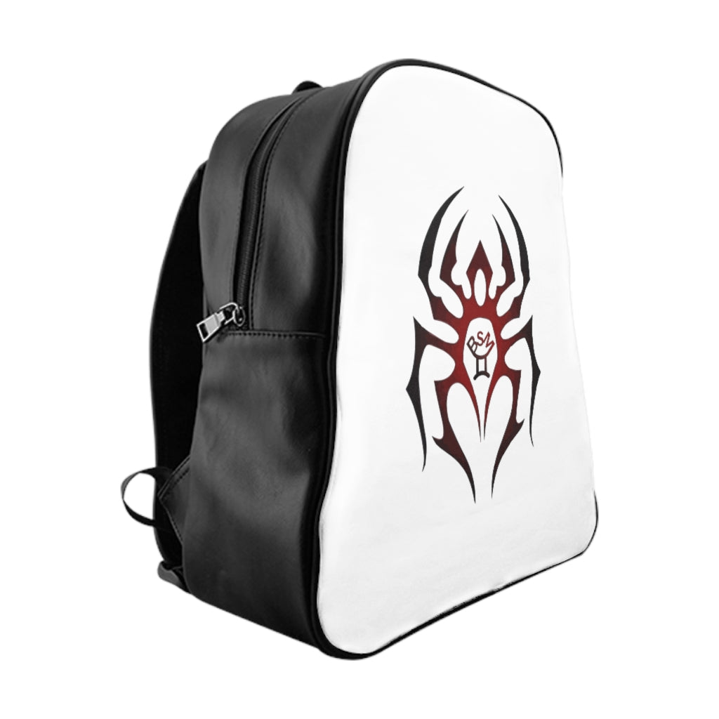 Black Spider School Backpack