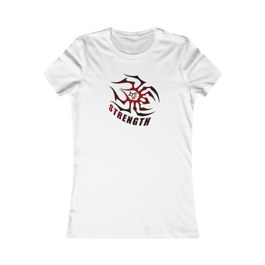 Women's Black Spider Strength Favorite Tee