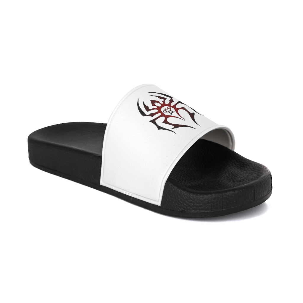 Women's Black Spider Slide Sandals