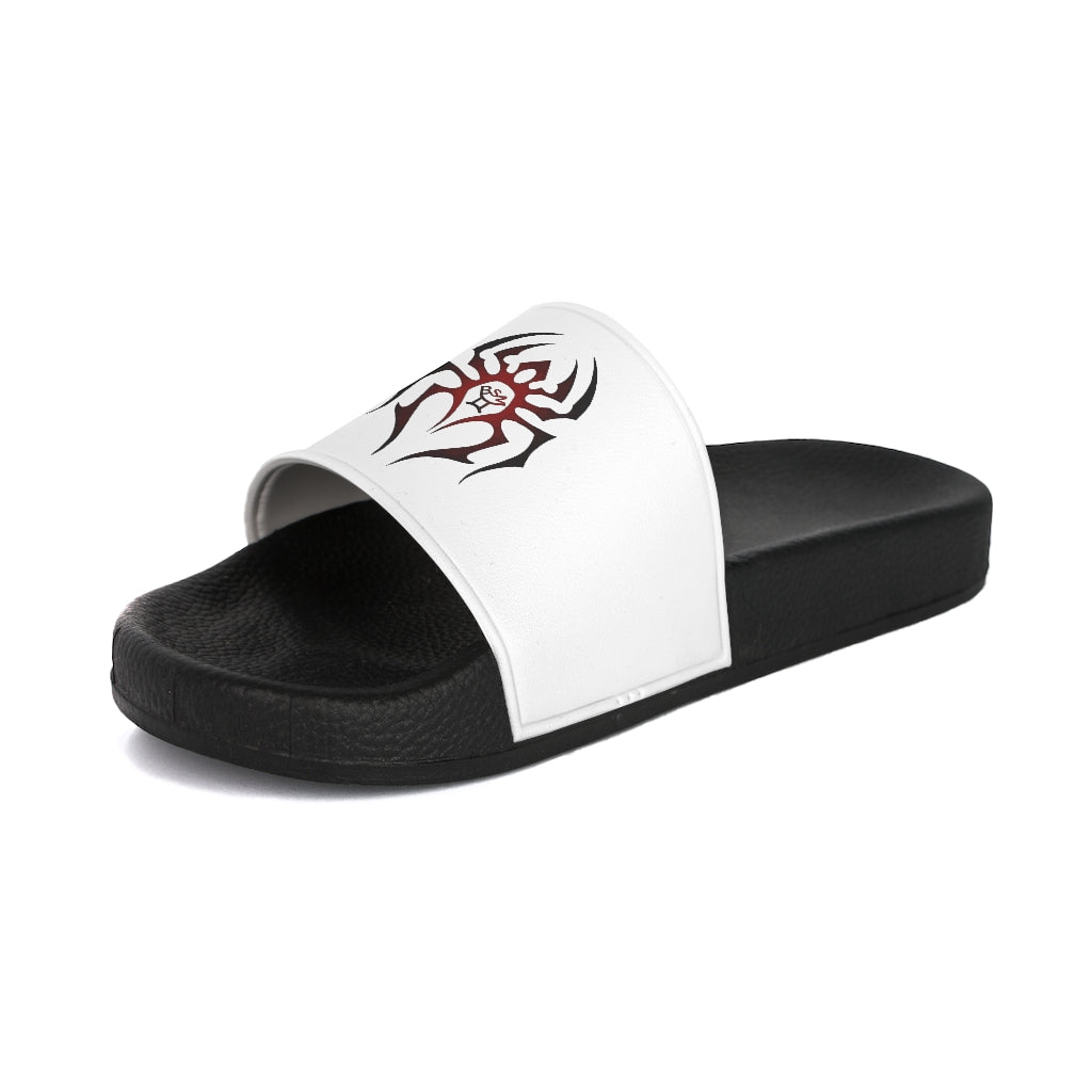 Women's Black Spider Slide Sandals